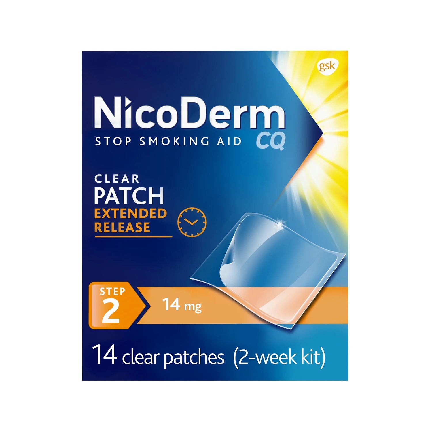 Step 2 Extended Release Nicotine Patches to Stop Smoking, 14 Count